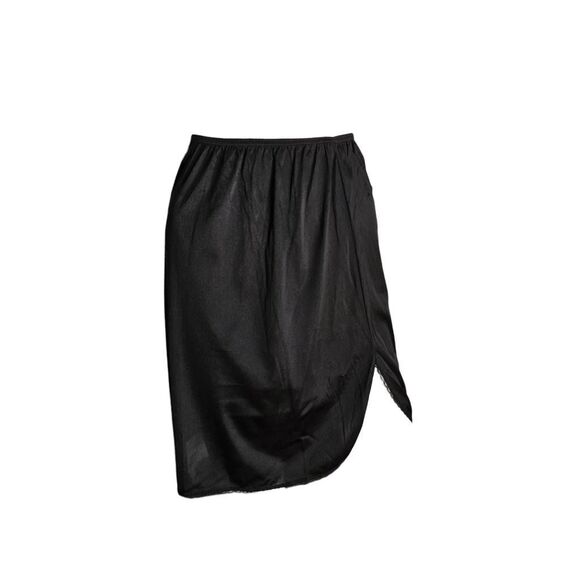 vintage goth lace slip skirt - Picture 1 of 8